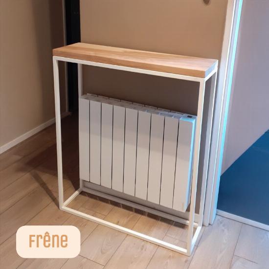 Plateau bois massif rectangle 80x30