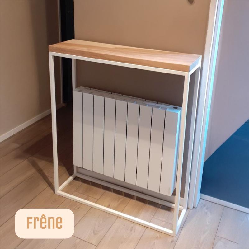 Plateau bois massif rectangle 80x30