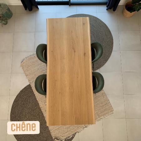 Plateau bois massif 240x100