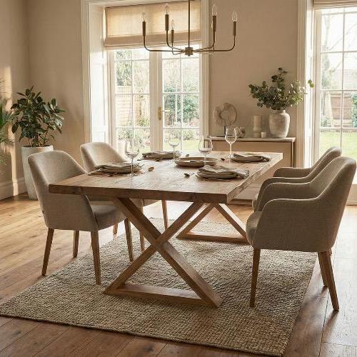 Pied de table croix en bois | La Fabrique des pieds