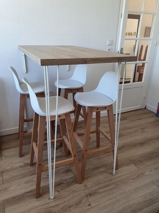 Table haute pour coin repas