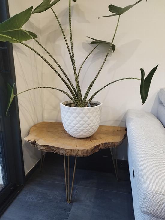 Petit table d'appoint pour un salon