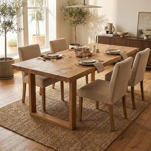 Pied bois rectangle épais | La Fabrique des Pieds