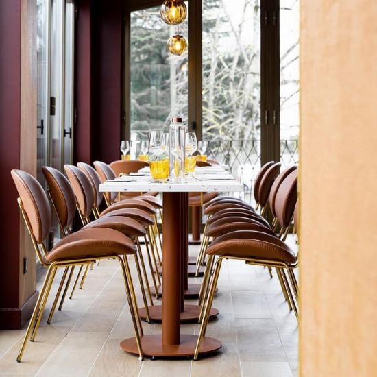 Table à manger bistrot pour restaurant