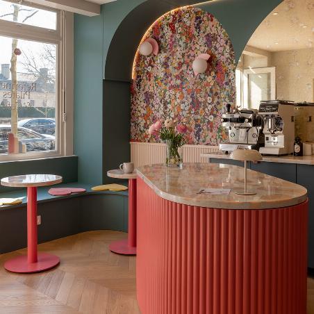 Création d'un espace bar avec pied bistrot