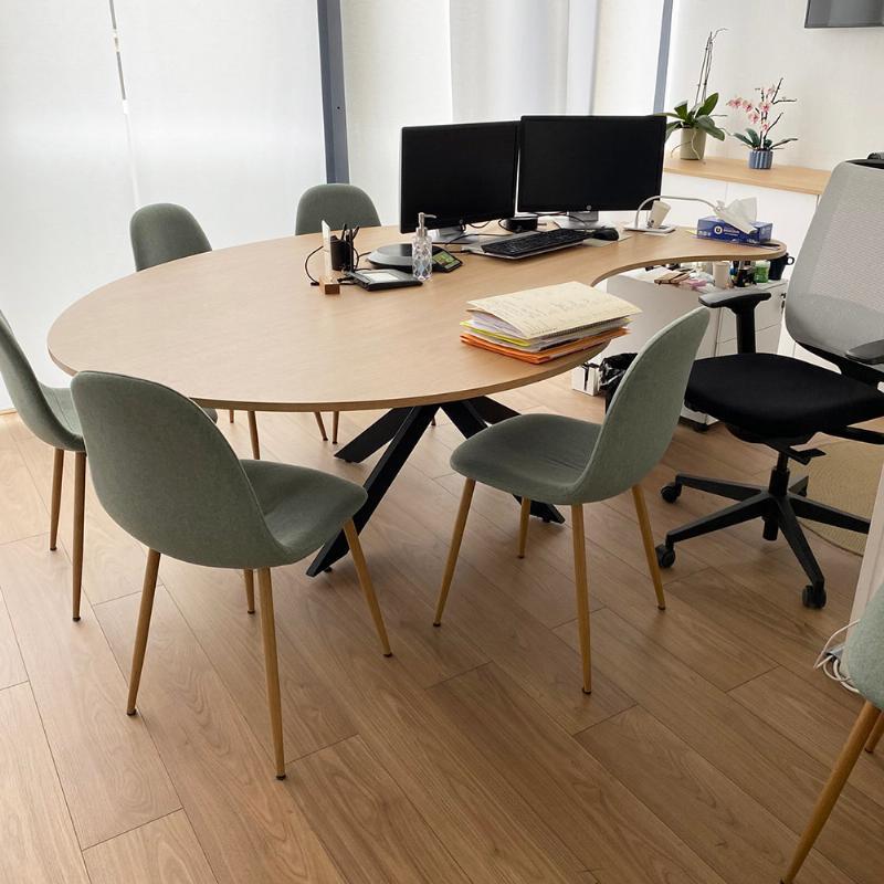 Pied mikado croisé noir