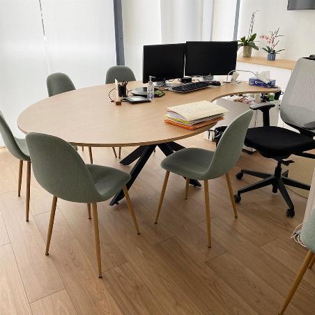 Pied mikado croisé noir