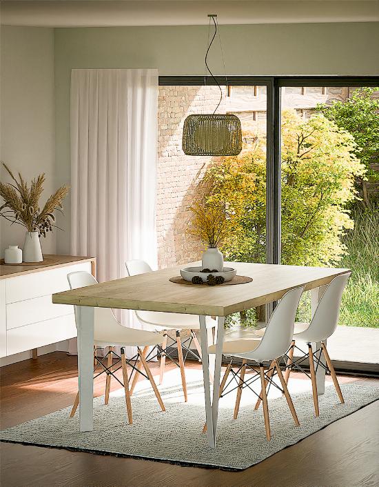 Pied pic pour table à manger
