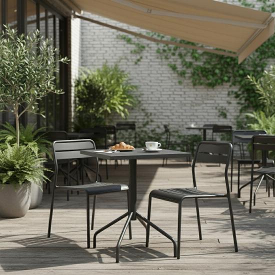 Table à manger avec pied éole