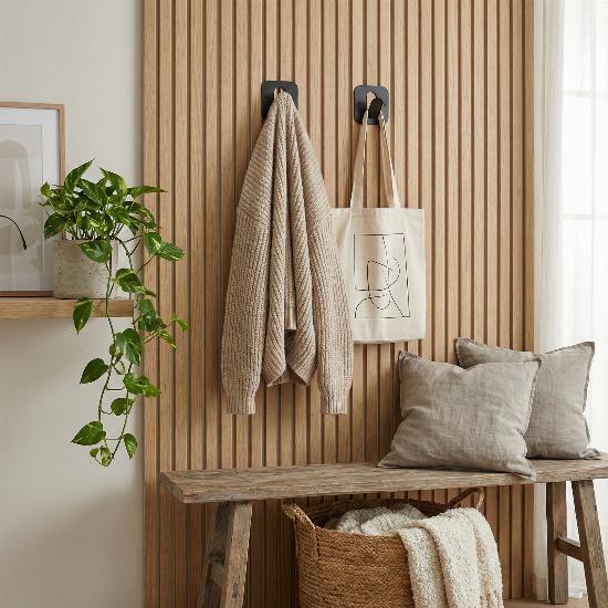 Patère carré simple