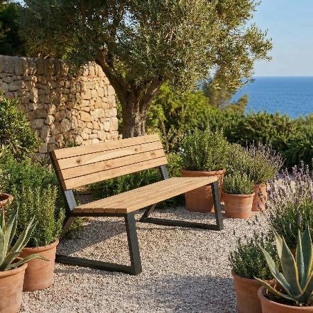 pied de banquette 2 places